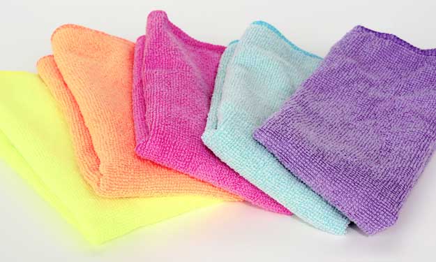 Microfiber Cleaning Cloths Are Good for Cleaning Around the House.