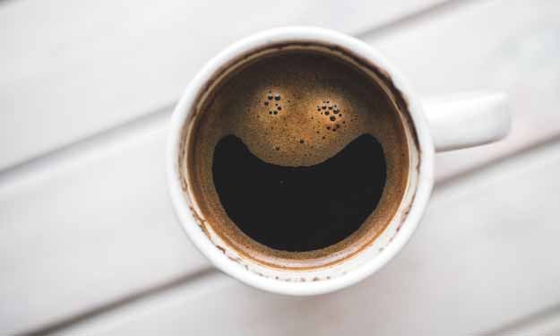 Coffee with Smiley Face and How to Remove Coffee Stains.
