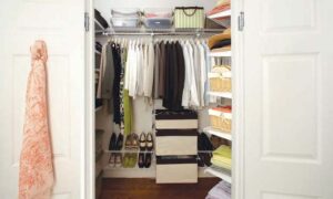 Clean and Organized Closet