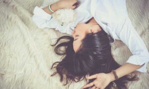 Person Sleeping on Clean Carpet and How to Clean Carpets.