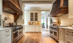 A Beautiful Kitchen with Hard Wood Floors and How to Keep them Clean and Maintained.