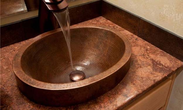 Clean Copper Sink and How to Clean Copper Items.