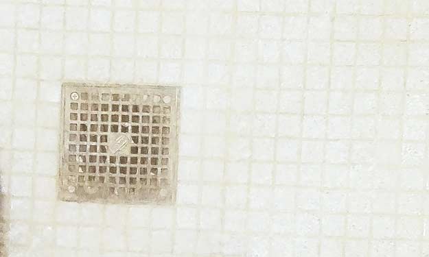 A Bathroom Shower Drain and How to Unclog the Drain.