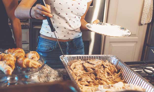Thanksgiving Dinner and How to Clean Spills and Stains.