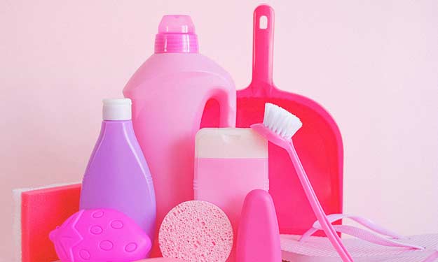 Pink Non-Toxic Cleaning Products