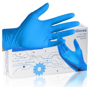 Nitrile Exam Gloves Disposable Gloves，Powder Free