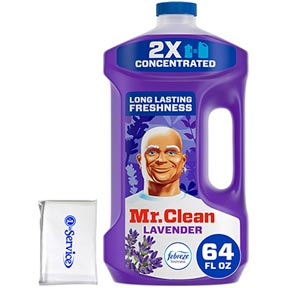 Mr. Clean 2X Concentrated Multi Surface Cleaner with Febreze Lavender Scent