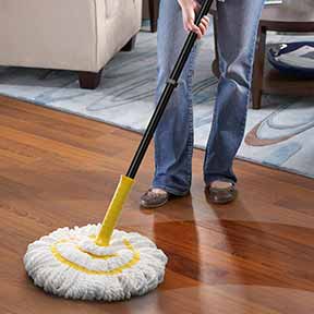 Self-Wringing Twist Mop for Floor Cleaning