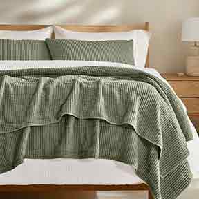 Cotton Coverlet Set