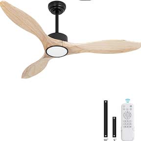 Natural Wood Ceiling Fan