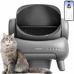 Open-Top Self Cleaning Cat Litter Box