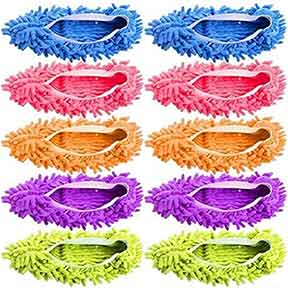 Mop Slippers Shoes 5 Pairs