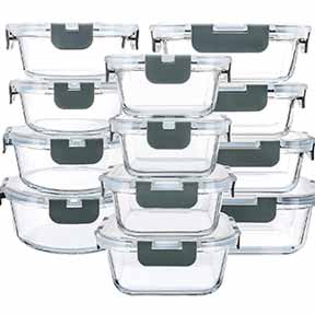 Glass Storage Containers with Lids