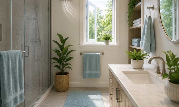 A Dry Bathroom and How to Reduce Humidity